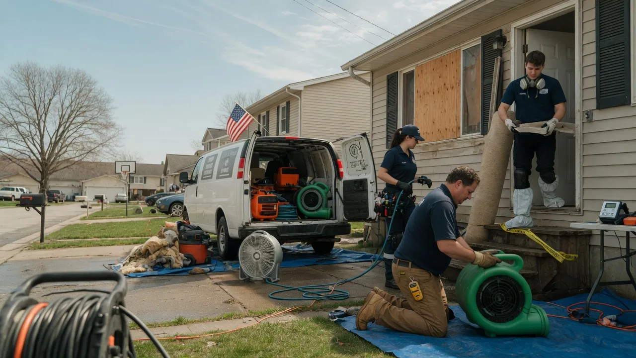 Water Damage Restoration in Manns Choice, PA near me